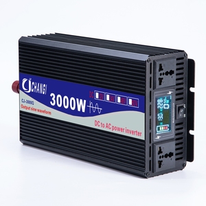 De boa Qualidade Em Casa DC 12v 24v 48v 60v A 110V AC 220V 3000W 4000W 5000W 6000W 8000W pure sine wave Power inverter converter