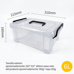 Ele-Gate 6L Airtight <b>Storage</b> <b>Box</b> <b>With</b> Double Seal And Carrying Handle BPA-Free Multipurpose - Product Image 4