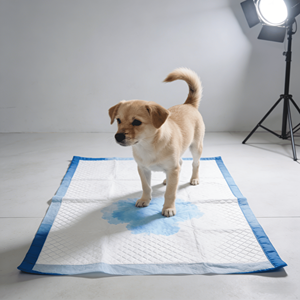 Tapis d'apprentissage pour chiens jetables, écologiques, super absorbants, désodorisants, pour l'apprentissage de la propreté des chiots, à séchage rapide et anti-fuites - Product Image 1