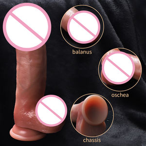 Dildo Realistico in Silicone Super Realistico con Ventosa, Pene Artificiale in Gomma, Giocattoli Sessuali per Donne - Product Image 3