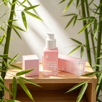 Flacon pompe vide en verre pour fond de teint, portable et rechargeable, idéal pour les boutiques de cosmétiques en ligne - Vente chaude