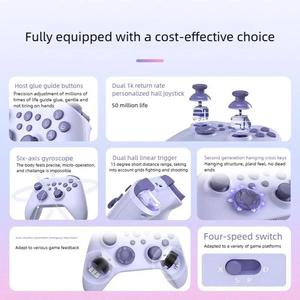 Shanwan Q34 Pro <span class=keywords><strong>จ</strong></span><span class=keywords><strong>อย</strong></span>สติ๊กมอเตอร์ไร้สายแบบทริกเกอร์สำหรับสวิตซ์/<span class=keywords><strong>PC</strong></span>/iOS/<span class=keywords><strong>PS4</strong></span>/แอนดรอยด์ - Product Image 3