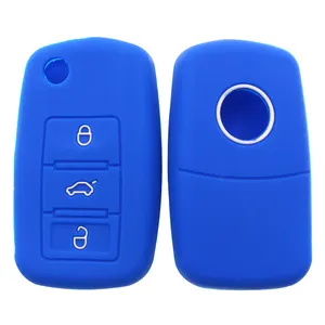 适用于智能 VW 遥控器，用于 vw 钥匙 ---- 硅胶汽车钥匙包，钥匙盖