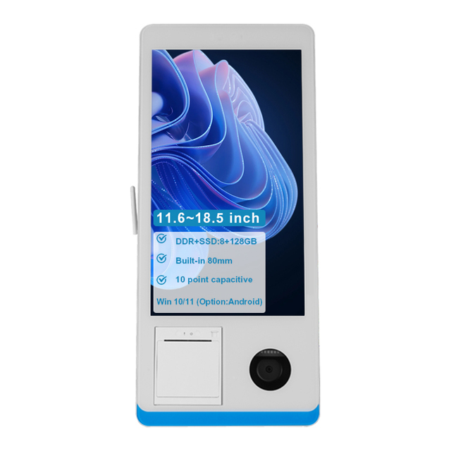 21.5 Inch Payment Kiosk Touch Screen Self Ordering Kiosk Desktop Wall Mount Self-service Machine Payment Kiosk