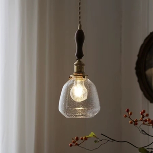 Luminaires suspendus modernes en or pour îlot de cuisine, luminaire suspendu avec abat-jour en verre transparent pour salle à manger, entrée - Product Image 2