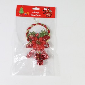 크리스마스 장식 실버 골드 매달려 징글 벨 크리스마스 트리 장식 크리스마스 금속 벨과 리본 - Product Image 5