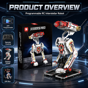 Interstellarer <span class=keywords><strong>Roboter</strong></span> Lernspielzeug Bausteine zum Üben, Spielzeuggroßhändler und Private Label STEM-Projekte Global - Product Image 5