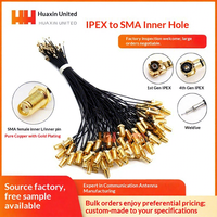 Câble adaptateur coaxial UFL vers RF HX-NB173 pour applications WIFI/3G/4G/5G Fabriqué en Chine