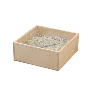 Wooden Storage <b>Box</b> Solid Wood Rectangular <b>Gift</b> <b>Box</b> With Pull Out Lid For Jewelry And Stamps - Product Image 5