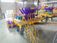 Machine de recyclage de métaux mixtes à haute efficacité, broyeur de ferraille d'aluminium, d'acier et de fer avec certification CE