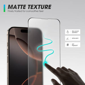 Installation facile, accessoires pour <span class=keywords><strong>smartphone</strong></span>, élimination de la poussière, film protecteur d'écran en verre trempé souple 9H, film céramique PET pour iPhone - Product Image 4