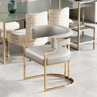 Fauteuil inclinable confortable avec dossier en cuir PU et éponge haute densité, pieds en acier inoxydable, écologique, durable, moderne