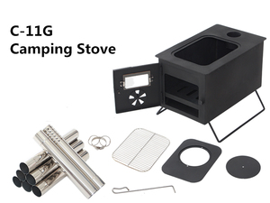 Mini Estufa <span class=keywords><strong>de</strong></span> Leña con Chimenea - Product Image 6