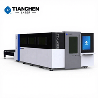 Enceinte de sécurité pour laser à fibre 3015, double plateforme, table d'échange automatique, chargement et déchargement automatiques, CNC Cypcut, pour métal, 3 axes