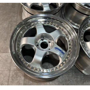 جنوط عجلات مصنوعة بالطرق بتصميم Deep Dish Lip Concave، طراز Work Meister S13P S1 3p، مقاسات 5x120 5x114.3 5x112 5x108 5x127 5x108، 2 أو 3 قطع - Product Image 3