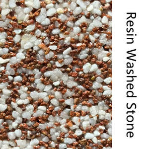 Environmentally Friendly and Durable Washed Stone <b>Aggregate</b> Concrete Washed Stone Resin Coating - Product Image 4