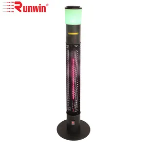 Runwin Mới Sưởi Ấm Đôi Đèn 2000 W đứng cho nhà