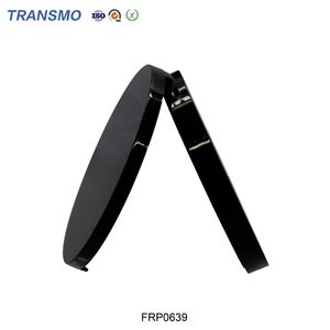 Boîte à poudre compacte en plastique transparent de haute qualité avec miroir OEM&ODM Emballage de maquillage Blush avec miroir - Product Image 5