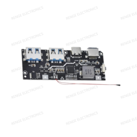 QC4.0 QC3.0 LED double USB 5V 4.5A 22.5W Micro type-c banque d'alimentation Mobile 18650 Module de charge carte de Protection de Circuit de température
