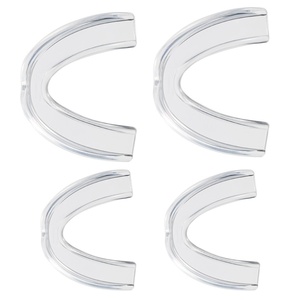 Protège-dents sans BPA sur mesure, lot de 4, approuvé par les dentistes, pour le bruxisme, soulagement du TMJ, hygiène buccale, multi-usages - Product Image 3