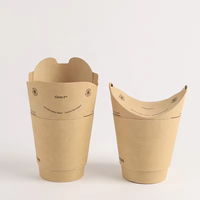 Gobelets à café en papier kraft jetables écologiques avec logo personnalisé, biodégradables pour utilisation à emporter