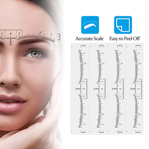 Kit professionnel de traçage des sourcils en plastique imperméable pour microblading, avec crayons et pâte de microblading pour artistes de tatouage PMU - Product Image 5