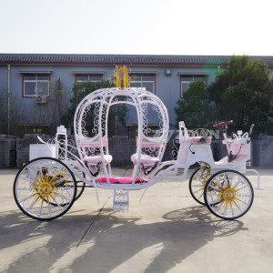 Nueva Carruada Eléctrica de Lujo para Bodas, Estilo Cenicienta, para Paseos al Aire Libre - Product Image 3