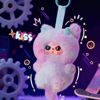 Pendentif en peluche Dragon Bébé Trois, Boîte Mystère, Porte-clés Poupée Dessin Animé Mignonne, Breloque Jouet en Peluche Douce, Cadeau Surprise pour Collectionneurs