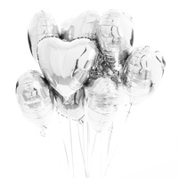 Ballon Cœur Rouge "Love" en Aluminium de 18 Pouces pour Anniversaire, Mariage, Saint-Valentin – Globos