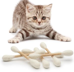 Jouets pour chats, lot de 6 |   Jouet à mâcher durable au design mignon |   Herbe à chat biologique pour soulager l'anxiété et favoriser <span class=keywords><strong>la</strong></span> digestion |   Idée cadeau - Product Image 6