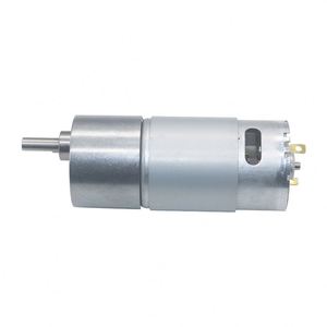 Düşük gürültü yüksek tork JGB37-555 12 v 24V Dcgeared Motor yüksek güç yüksek tork elektrik motoru için Pet malzemeleri 12 Volt 37mm - Product Image 4