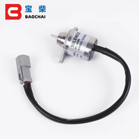 Électrovanne électrique d'arrêt de carburant 12V 24V 129486-77952 41-6383 42-0100 1503ES-12S5SUC11S SA-4920