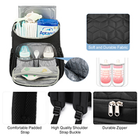 2025 LOVEVOOK élégant maman sac à couches beau bébé soins sac à dos pour femmes hommes avec coussin pliable poussette Clips pour les voyages quotidiens