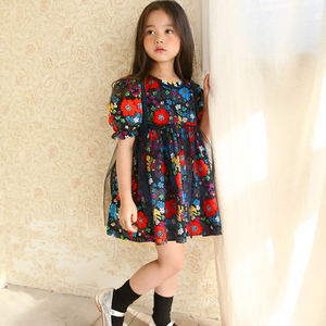 New Products Kids Model Beautiful Party Floral Girls Design Dresses Kid Tutu Direct Buy From China - Product Image 4