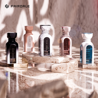 Flacon de parfum vide en verre rechargeable, design architectural minimaliste et unique, 30 ml, 50 ml, 100 ml