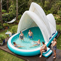 Nouvelle conception de tente de bar gonflable en PVC personnalisée pour piscine extérieure, pour enfants et nouveau-nés, utilisation en extérieur