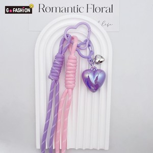 Portachiavi da donna in macramè intrecciato con cordino di Nylon fatto a mano-borsa in corda Boho ciondoli bambola in più colori per decorazioni <span class=keywords><strong>borse</strong></span> - Product Image 5
