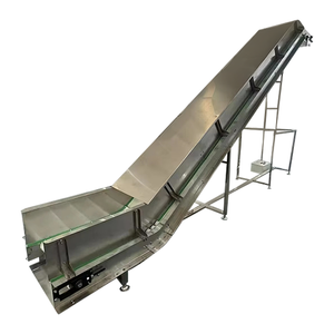 ناقل رفع من مادة <span class=keywords><strong>PVC</strong></span> ناقل مائل لرفع المواد نظام نقل رفع الفاكهة لتجهيز الأغذية - Product Image 3