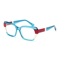 Gafas de moda de ojo de gato de diseñador para mujer, gafas ópticas de acetato de alta calidad, monturas de gafas con laminación disponible
