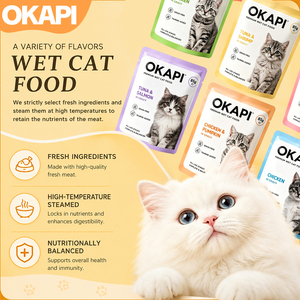 ขนมเปียกอาหารแมวเนื้อส่วนผสมที่มีคุณค่าทางโภชนาการสำหรับแมว - Product Image 3