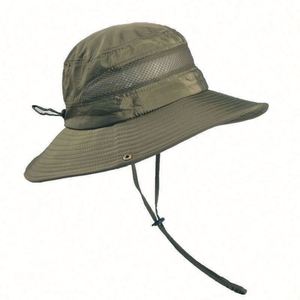 Chapeau Bob de Pêche Respirant et Imperméable en Nylon avec Masque Facial Amovible et Large Bord, Protection Solaire, Conception d'Usine - Product Image 6