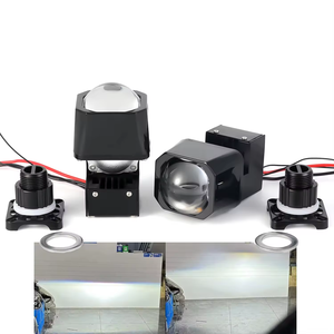M2 gpne 45W MINI 1.5นิ้ว LED Matrix เลนส์จอแบนตัดสายรถจักรยานยนต์รถยนต์หลอดไฟหน้ากระจายความร้อนอย่างรวดเร็ว - Product Image 2