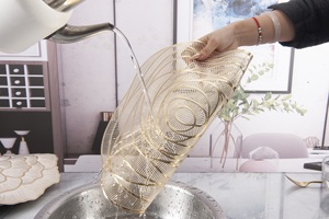 Wasbare Placemats Rozenbloem Indoor & Outdoor Tafel Placemats Hittebestendige Antislip <span class=keywords><strong>Plastic</strong></span> Eettafel Decoraties - Product Image 6