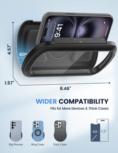 Lamicall STRY02 Custodia Impermeabile per <span class=keywords><strong>Telefono</strong></span> con Audio Migliorato, Supporto da Parete Regolabile a 360°, Schermo HD Touch per il Bagno - Product Image 6