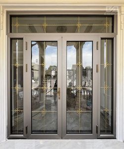 WE01 French Style Custom Size Double Tempered Glass Aluminum Casement Windows Solar Powered 5-Year Warranty for Residential - Product Image 6