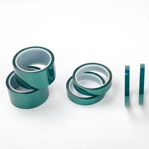 Single-Sided Self-Adhesive <strong>Green</strong> PET Masking Tape Waterproof Silicone <strong>Glue</strong> Hot Melt Powder Coating on <strong>Green</strong> Polyester PET Film - Product Image 6
