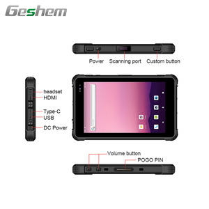 Tablet robusto da 8 pollici con Highlight 1000nit batteria di grande capacità 9800mAh Android 12 GMS WIFI BT GPS navigazione <span class=keywords><strong>moto</strong></span> OEM - Product Image 1