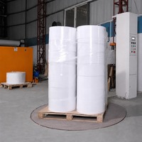 Rouleau Jumbo de Matière Première pour Étiquettes Thermiques, Personnalisé et Vierge, pour Étiquettes de Prix et Codes-Barres