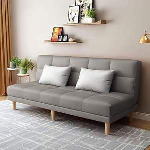 Petit canapé-<span class=keywords><strong>lit</strong></span> <span class=keywords><strong>pliant</strong></span> à double usage mobilier multifonctionnel de style japonais pour chambre à coucher appartement ou salle de bain logement locatif - Product Image 6