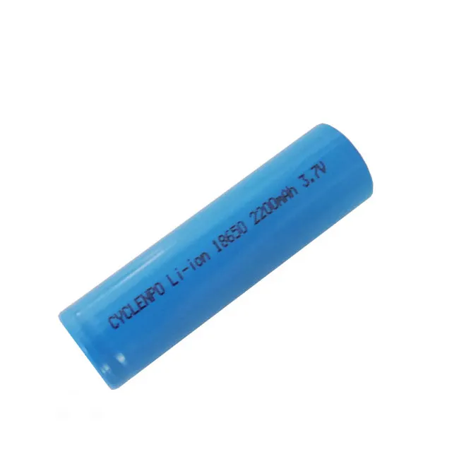 Akkus 18650 mit tabs 2200mAh 3,7 V lithium-batterie für LED licht